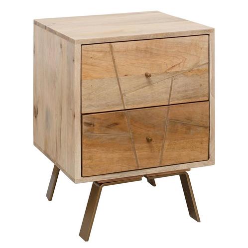 Nachtkastje Smithborough 90cm-WL5M606, Huis en Inrichting, Slaapkamer | Bedden, Ophalen of Verzenden