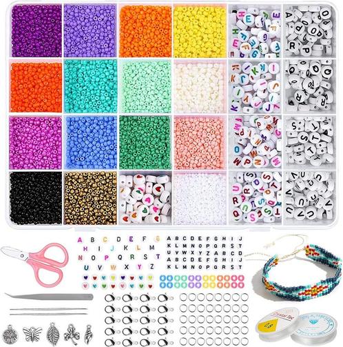 Sieraden en Armband Kralen Kit - 7950-DELIG - DIY, Hobby en Vrije tijd, Knutselen, Nieuw, Verzenden
