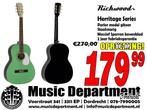 Richwood HSP55 Parlor Guitar | Music Department, Ophalen of Verzenden, Nieuw, Western- of Steelstringgitaar