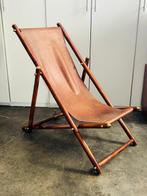 Fauteuil - Bamboe, Leder