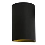 Moderne wandlamp zwart, Perry, Huis en Inrichting, Lampen | Wandlampen, Ophalen of Verzenden, Nieuw, Metaal, Modern