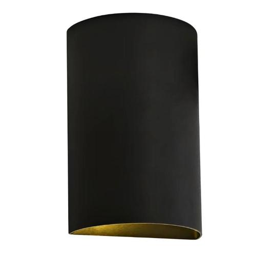 Moderne wandlamp zwart, Perry, Huis en Inrichting, Lampen | Wandlampen, Nieuw, Metaal, Ophalen of Verzenden