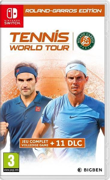 Switch Tennis World Tour: Roland Garros Edition, Spelcomputers en Games, Games | Nintendo Switch, Zo goed als nieuw, Verzenden