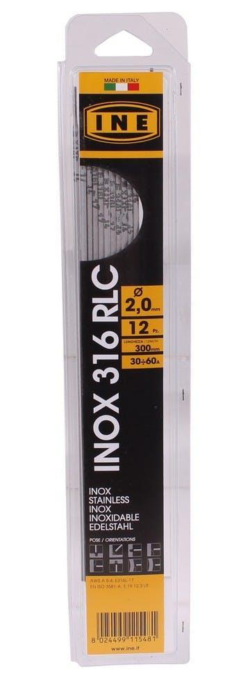 Laselektroden RVS 316RLC 2,0mm 300mm 12st, Doe-het-zelf en Verbouw, Gereedschap | Lasapparaten, Ophalen of Verzenden