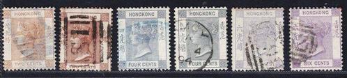Hongkong 1862/1871 - Veel goede waarden en nuances Victoria, Postzegels en Munten, Postzegels | Europa | UK