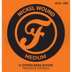 Fazley BPNW45130 Premium Nickel Wound 5-String Bass Guitar S, Muziek en Instrumenten, Snaarinstrumenten | Gitaren | Bas, Verzenden