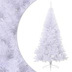 vidaXL Kunstkerstboom met standaard half 180 cm PVC wit, Diversen, Kerst, Verzenden, Nieuw