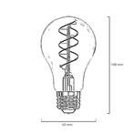 LED lamp E27 | 7.1 watt dimbaar | 2700K warm wit | Helder |, Verzenden, Overige typen, Nieuw, E27 (groot)