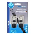 ProPlus Bindriemen met metalen gesp - 18 mm x 50 cm - zwa..., Auto diversen, Ophalen of Verzenden, Nieuw