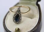 Handmade - Ring - 14 karaat Geel goud, Platina, oude, Sieraden, Tassen en Uiterlijk, Ringen, Nieuw