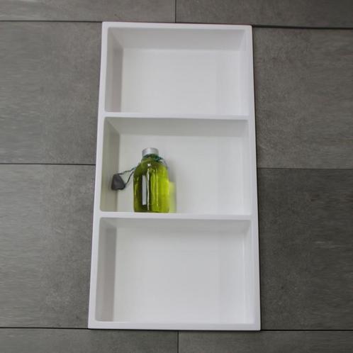 Inbouwnis Luca 59.5x29.5x8 cm met 3 Schappen (in 3 kleuren, Doe-het-zelf en Verbouw, Sanitair, Bad, Nieuw, Ophalen of Verzenden