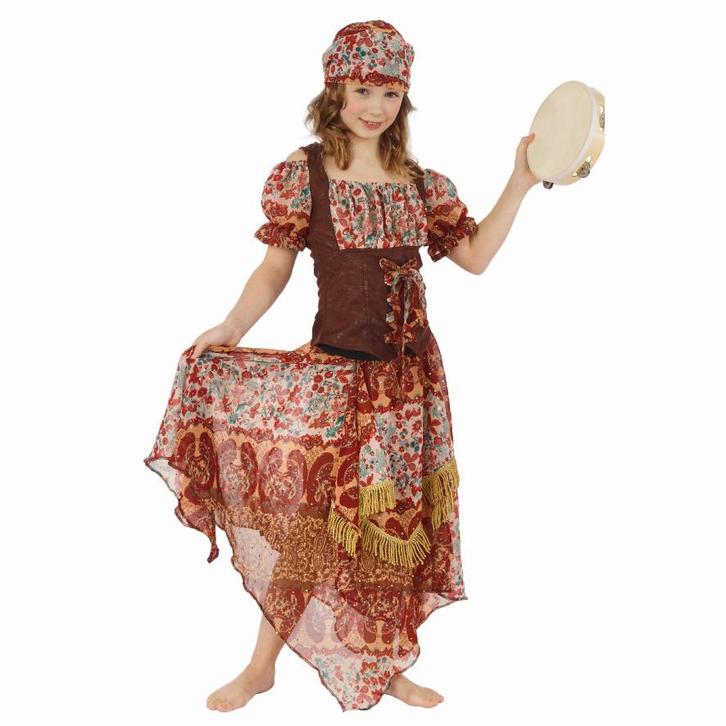 Kostuum Gypsy Girl, Kleding | Dames, Carnavalskleding en Feestkleding, Nieuw, Ophalen of Verzenden