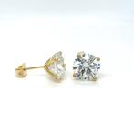 Oorbellen - 14 karaat Geel goud - 6.02ct. tw. Diamant, Sieraden, Tassen en Uiterlijk, Oorbellen, Nieuw
