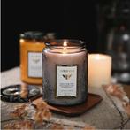 Geurkaars Sojawas 200 g in Glazen Pot – Aromatische Sfeerkaa, Verzenden, Nieuw