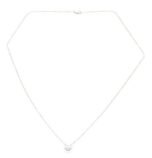 Zonder Minimumprijs - Ketting met hanger - 18 karaat Witgoud, Sieraden, Tassen en Uiterlijk, Antieke sieraden