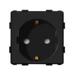 MODULE | ZWART | WANDCONTACTDOOS, Ophalen of Verzenden, Nieuw