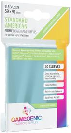 Sleeves Prime Standard American-Sized 59x91mm (50 stuks) |, Hobby en Vrije tijd, Verzenden, Nieuw