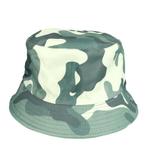 Bucket Hat Omkeerbaar Camouflage Patroon Groen, Verzenden, Nieuw
