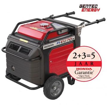 Aggregaat Honda EU70IS 7000 Watt 230V Super Stil beschikbaar voor biedingen