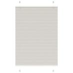 vidaXL Plissé rolgordijn 95x100 cm stofbreedte 94,4 cm, Huis en Inrichting, Verzenden, Nieuw, Grijs