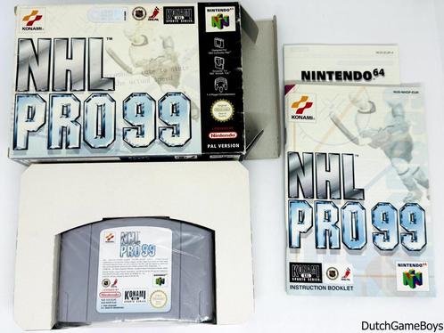 Nintendo 64 / N64 - NHL Pro 99 - EUR, Spelcomputers en Games, Games | Nintendo 64, Gebruikt, Verzenden