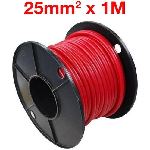 Accukabel 25Mm2 Rood (Per Meter), Auto-onderdelen, Accu's en Toebehoren, Verzenden