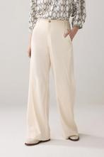 -50% Summum  Summum 4s2814-12248 wideleg skye tencel  maat, Kleding | Dames, Broeken en Pantalons, Verzenden, Nieuw, Beige