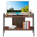 LIVSK TV Standaard Houten Mediatafel - Stevig Metalen Frame, Verzenden, Nieuw