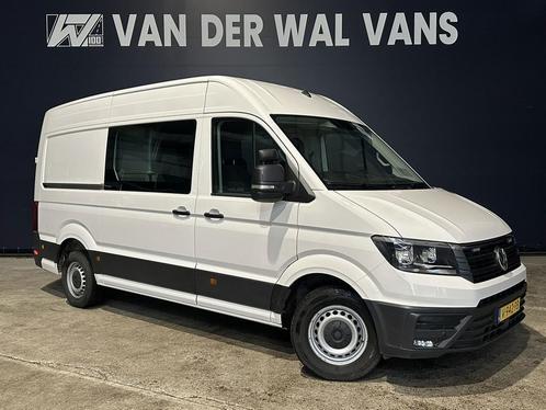 Volkswagen Crafter 2.0 TDI 177pk L3H3 L2H2 Dubbele Cabine, Auto's, Bestelauto's, Handgeschakeld, Diesel, Wit, Volkswagen, Ophalen of Verzenden