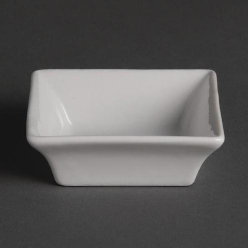Olympia Whiteware amuseschaaltjes 7,5x7,5cm (12 stuks), Huis en Inrichting, Keuken | Bestek, Verzenden