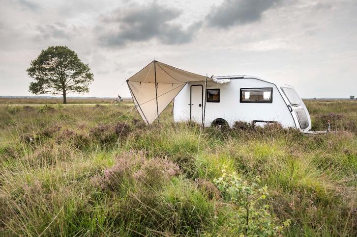 Kip Vision - ruime hefdak caravan lichtgewicht, Caravans en Kamperen, Caravans, 750 - 1000 kg, Hefdak, Koelkast, Omvormer of Lader
