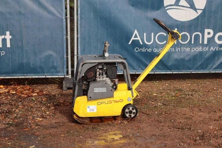 Veiling: Trilplaat Wacker Neuson DPU3760 Diesel 4.2kW 2016, Zakelijke goederen, Machines en Bouw | Overig, Ophalen