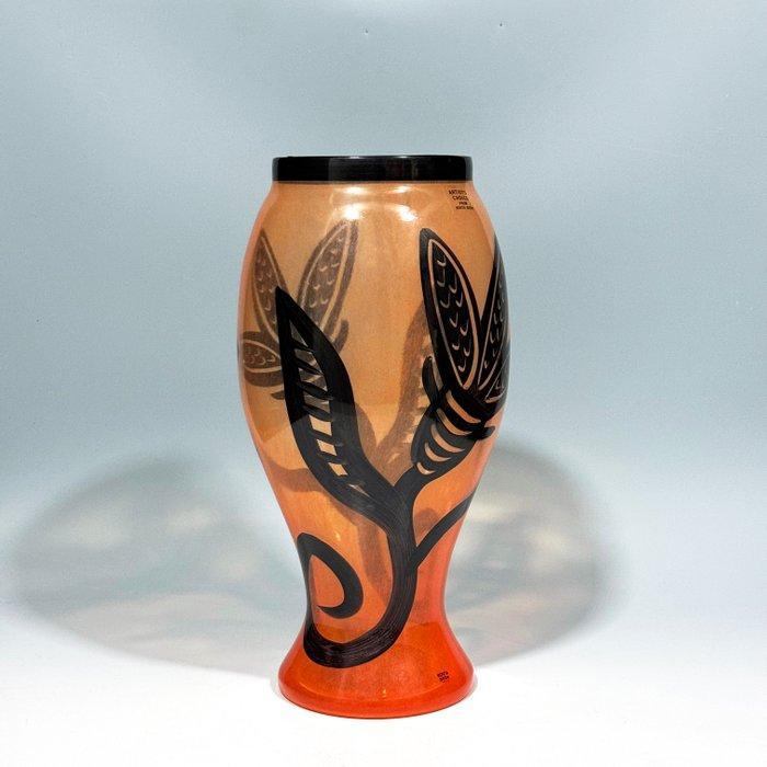 Kosta Boda - Ulrica Hydman-Vallien - Vaas - Glas, Antiek en Kunst, Curiosa en Brocante