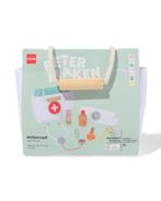 HEMA Dokterstas 21x19x12cm hout, Kinderen en Baby's, Carnavalskleding en Verkleedspullen, Verzenden, Nieuw