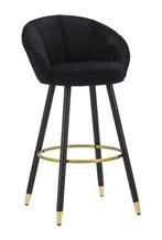 BARKRUK PRAAG NERO CM 55X56X104, Huis en Inrichting, Barkrukken, Ophalen of Verzenden, Nieuw