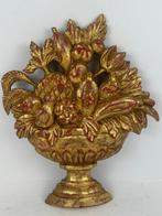 Decoratief ornament - Een groot verguld ornament - Frankrijk