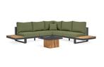 Suns Savona Sunproof hoek loungebank forest green met, Ophalen of Verzenden, Nieuw