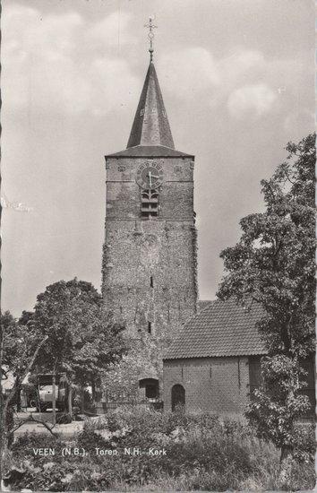 VEEN (N. B.) - Toren N. H. Kerk, Verzamelen, Ansichtkaarten | Nederland, Verzenden