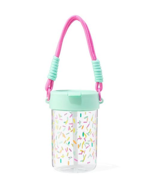 HEMA Drinkbeker met koord 450ml ijsje, Huis en Inrichting, Keuken | Servies, Nieuw, Verzenden