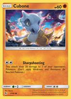 Cubone 37/68 Hidden Fates, Hobby en Vrije tijd, Verzamelkaartspellen | Pokémon, Ophalen of Verzenden, Nieuw, Losse kaart, Foil