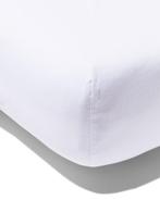 HEMA Hoeslaken katoen 90x220 wit, Verzenden, Nieuw, Wit