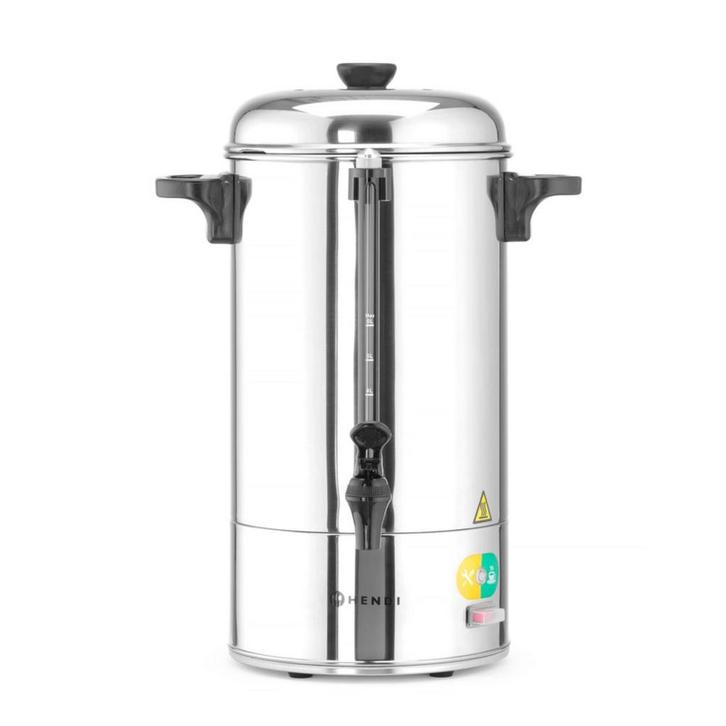 HENDI Percolator – Enkelwandig roestvrij staal – 6 liter, Witgoed en Apparatuur, Koffiemachine-accessoires, Nieuw, Ophalen of Verzenden