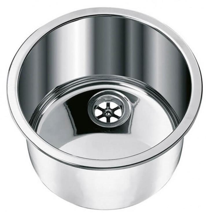 Navy Load Spoelbak Rond RVS Ø30-Ø33 H18, Caravans en Kamperen, Camper-accessoires, Nieuw, Ophalen of Verzenden