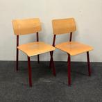 Tweedehands complete set van 25 stuks schoolstoelen,, Huis en Inrichting, Stoelen, Ophalen of Verzenden, Gebruikt, Hout, Vijf, Zes of meer stoelen