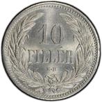 Hongarije. Franz Joseph I. 10 Filler 1908 - PCGS MS65 (TOP, Postzegels en Munten