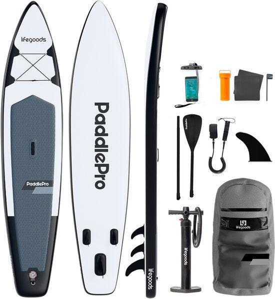 2dekans | LifeGoods SUP Board Touring - 165 KG Draagkracht -, Watersport en Boten, Overige Watersport en Boten, Zo goed als nieuw