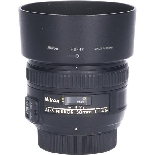 Tweedehands Nikon AF-S 50mm f/1.4G CM4255, Audio, Tv en Foto, Fotografie | Lenzen en Objectieven, Standaardlens, Gebruikt, Ophalen of Verzenden