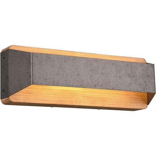LED Wandlamp - Trion Arbon Up and Down - 13.5W - Warm Wit, Huis en Inrichting, Lampen | Wandlampen, Nieuw, Metaal, Ophalen of Verzenden