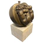 Bogomil Zhivkov (1946) - sculptuur, Adam und Eva im Apfel -, Antiek en Kunst