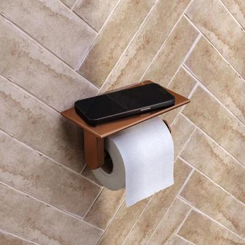 Toiletrolhouder Brauer Copper Edition Met Planchet Koper beschikbaar voor biedingen
